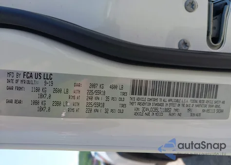 2020 Jeep Compass Limited 4X4 из США, поврежденный, VIN 3C4NJDCB5LT118852